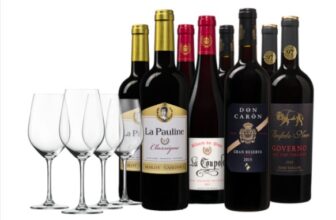 Luxurioeses Weinpaket Glaeser