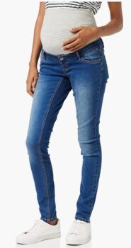 MAMALICIOUS Damen MLLOLA Slim Blue Jeans NOOS B. Umstandshose Amazon.de Fashion