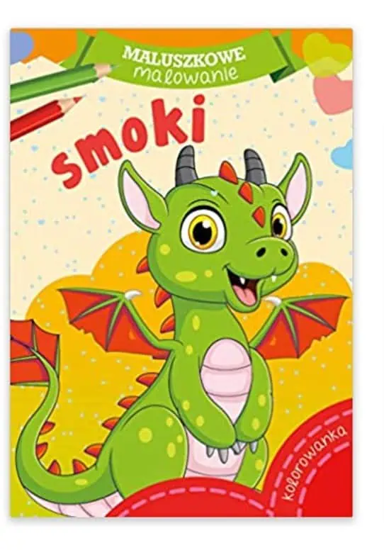 Maluszkowe malowanie Smoki (Malbuch) für 0,22 € inkl. Versand