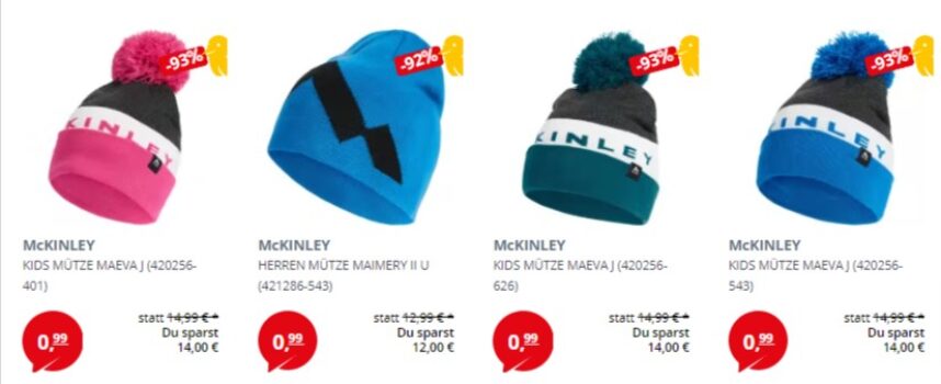 McKinley Muetzen Sale Picksport