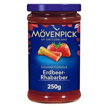 Moevenpick Gourmet Fruehstueck Erdbeer Rhabarber