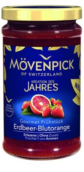 Moevenpick Gourmet Fruehstueck Erdbeere Blutorange