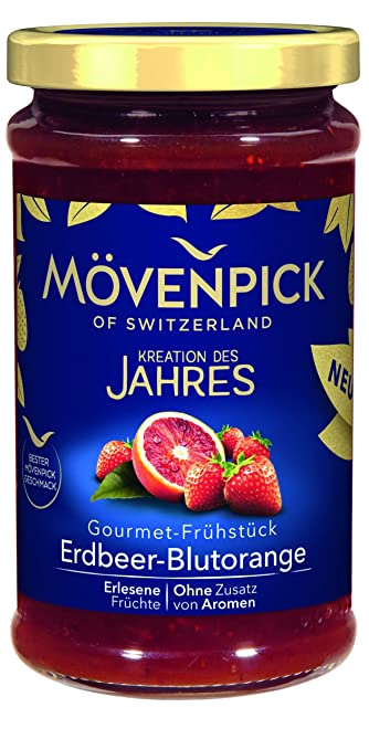 Mövenpick Gourmet-Frühstück Erdbeere-Blutorange