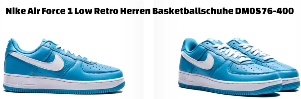 Nike Air Force 1 Low Retro Herren Basketballschuhe