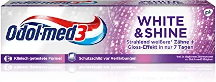Odol-med 3 White & Shine Zahncreme 75ml ab 1,27 € inkl. Prime-Versand