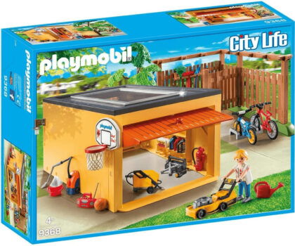 PLAYMOBIL City Life Garage mit Fahrradstellplatz