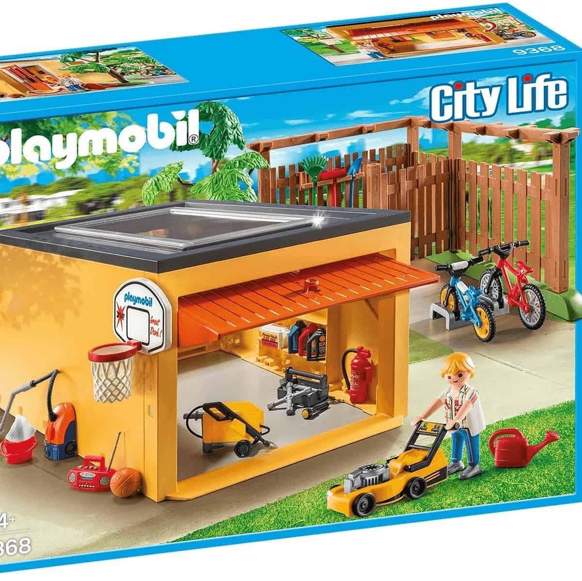 Playmobil City Life Garage Mit Fahrradstellplatz