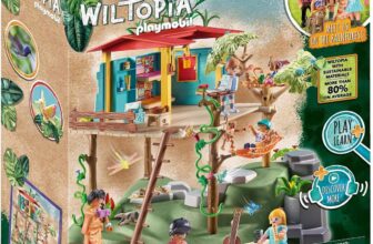 PLAYMOBIL Wiltopia Familienbaumhaus mit Spielzeugtieren