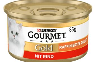 PURINA GOURMET Gold Raffiniertes Ragout Katzenfutter nass mit Rind er Pack x g Amazon de Haustier