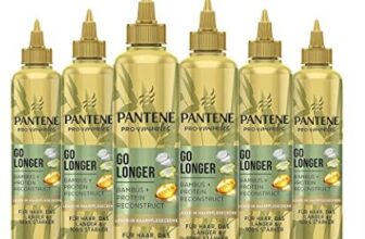 Pantene Pro V Miracles Go Longer Protein Reconstruct Leave in Haarpflegecreme Mit Bambus er Pack x ml