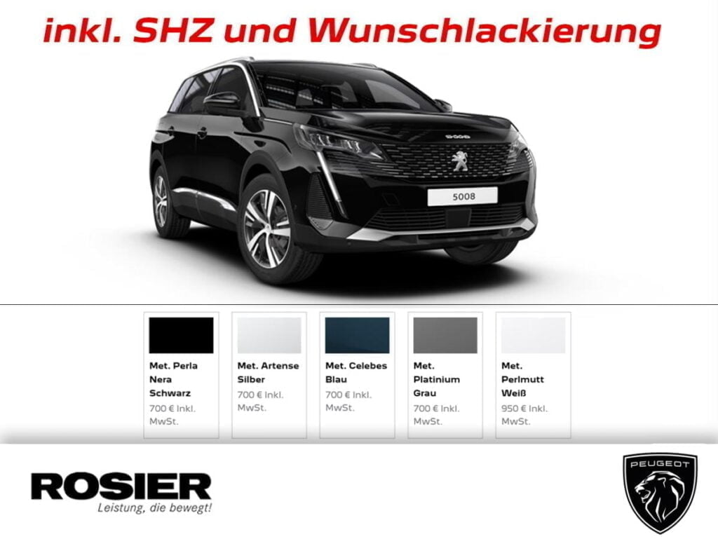 Peugeot 5008 Allure Pack Puretech 130