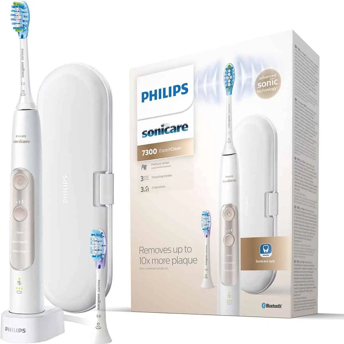Philips Sonicare ExpertClean 7300 Elektrische Schallzahnbürste 🦷✨ mit App (Modell HX9601/03) für 99,99 € inkl. Versand (statt 139,48 €)