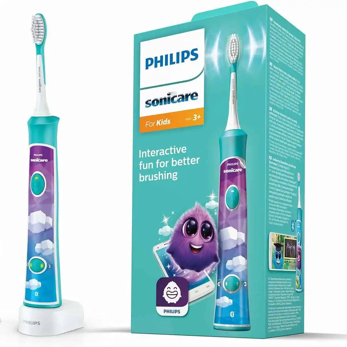 Philips Sonicare for Kids Elektrische Schallzahnbürste (Modell HX6322/04) für 29,95 € inkl. Prime-Versand