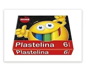 Plastelina Mona 6 kolorów (Knetmasse) für 0,44 € inkl. Versand