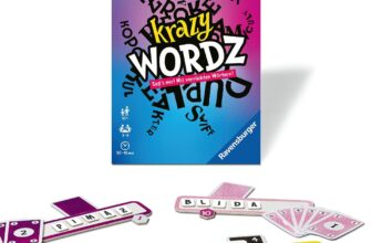 Ravensburger Krazy Wordz Gesellschaftsspiel fuer die ganze Familie
