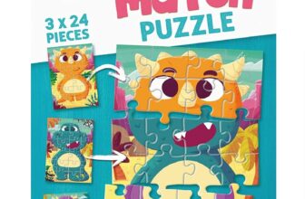 Ravensburger Kinderpuzzle MixMatch Niedliche Dinos Puzzle fuer Kinder ab Jahren mit x