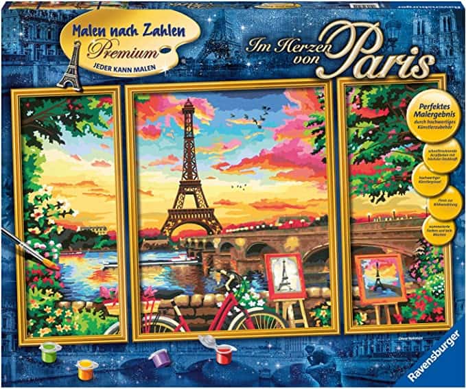 Ravensburger Malen Nach Zahlen 28495 - Im Herzen Von Paris