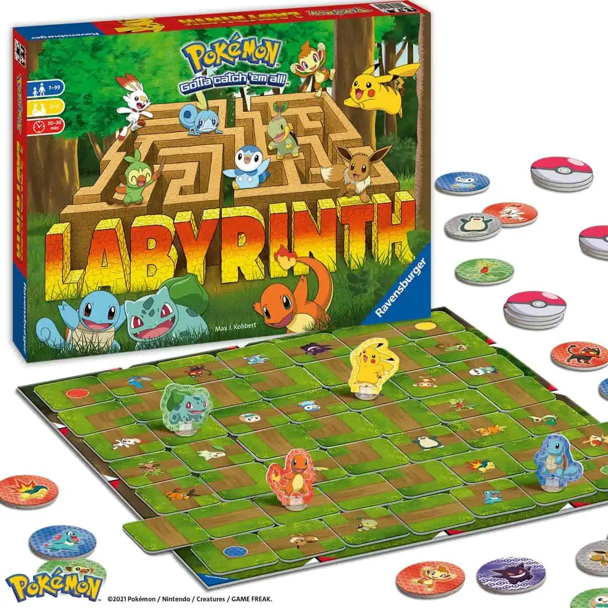 Ravensburger Pokémon Labyrinth – Familienspiel für 19,99 € inkl. Prime-Versand (statt 24,98 €)