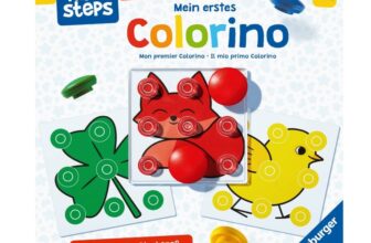 Ravensburger ministeps Mein erstes Colorino Klassisches Steckspiel zum Farbenlernen Spielzeug ab Monaten Amazon de Spielzeug