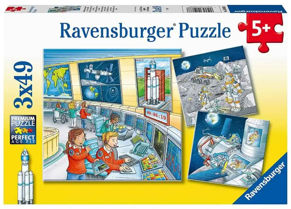 Ravensburger Kinderpuzzle – 05088 Auf Weltraummission mit Tom und Mia für 5,00 € inkl. Prime-Versand (statt 11,90 €)