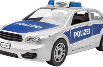 Revell Junior Kit Polizei Auto Modellbausatz