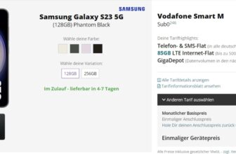 Samsung Galaxy S G Vodafone Smart M mit GB