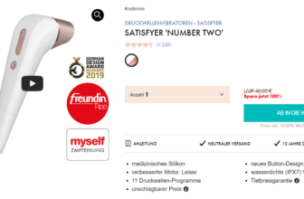 Satisfyer Number Two Druckwellenvibrator