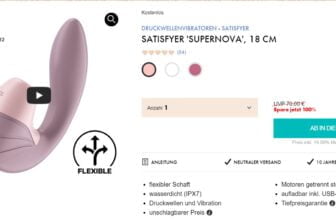 Satisfyer Supernova Druckwellenvibrator