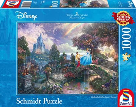 Schmidt Spiele Thomas Kinkade Disney Puzzle Cinderella