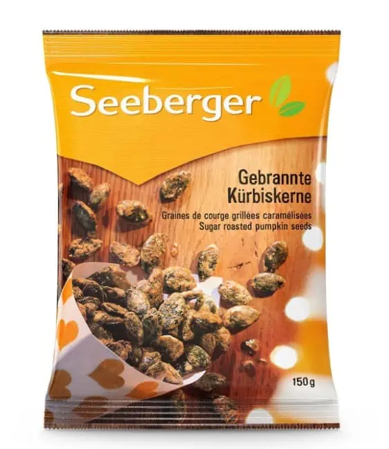 Seeberger Gebrannte Kürbiskerne (12×150 g)