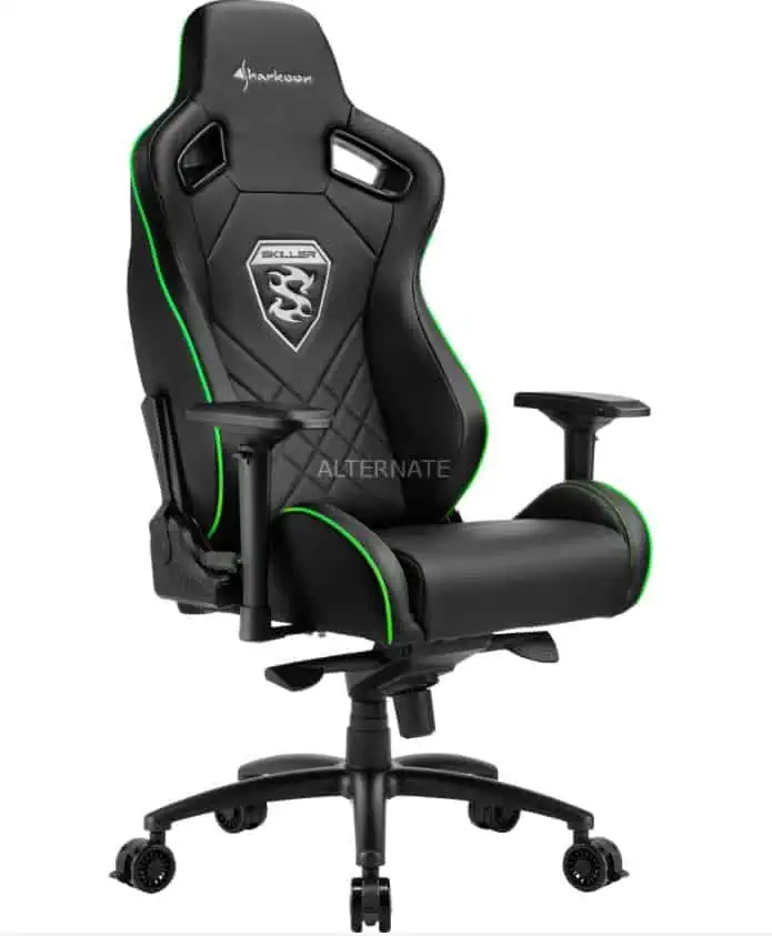 Sharkoon SKILLER SGS4 schwarz/grün für 263,99 € inkl. Versand (statt 376,31 €)