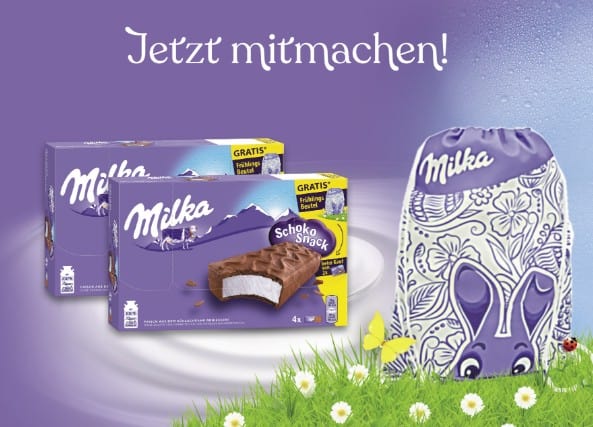 Sichere Dir Deinen Milka Fruehlingsbeutel Milka Schokosnack Deutschland