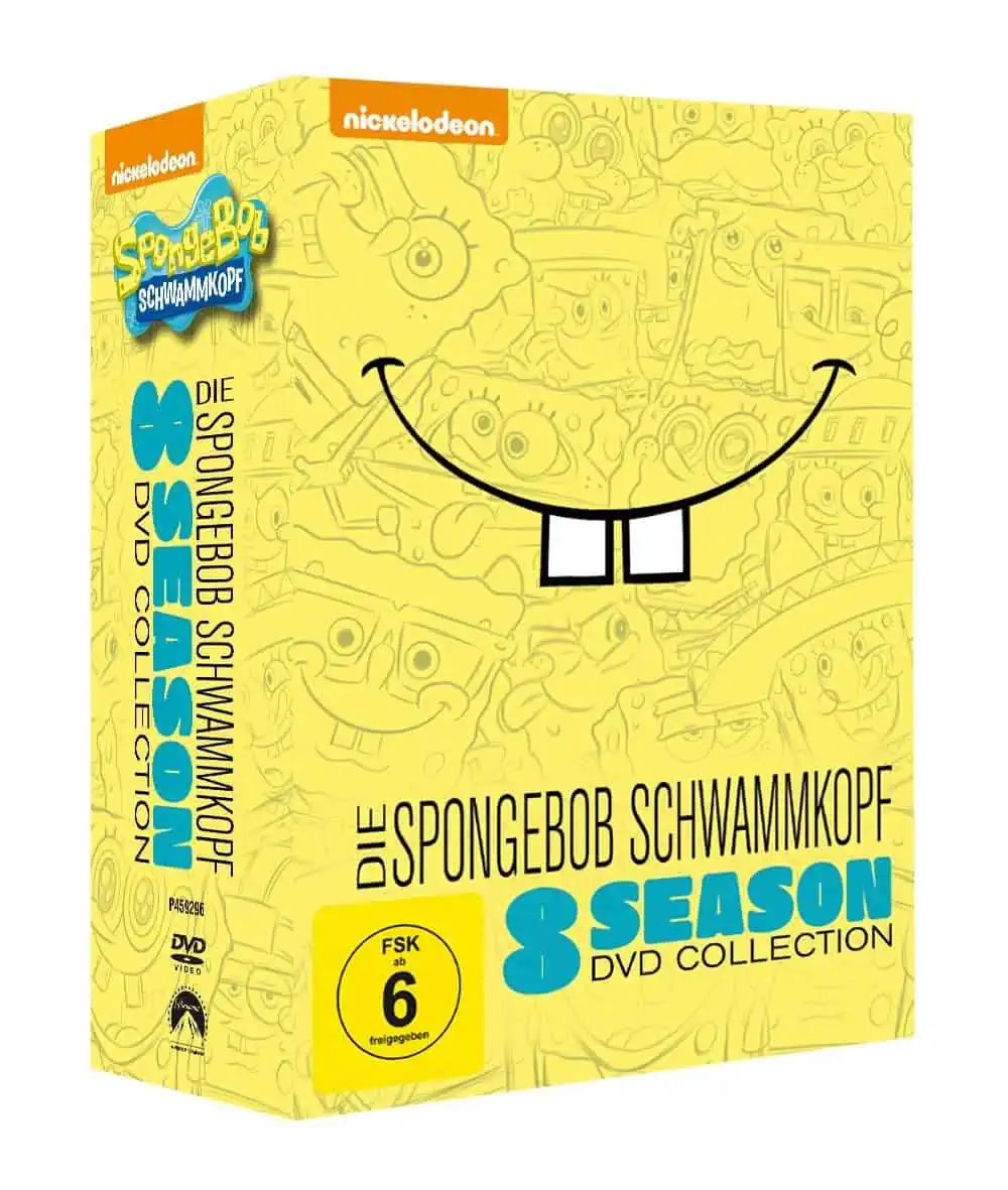 Spongebob Schwammkopf Staffel 1-8 DVD Box für 37,97 € inkl. Versand (statt 51,77 €)