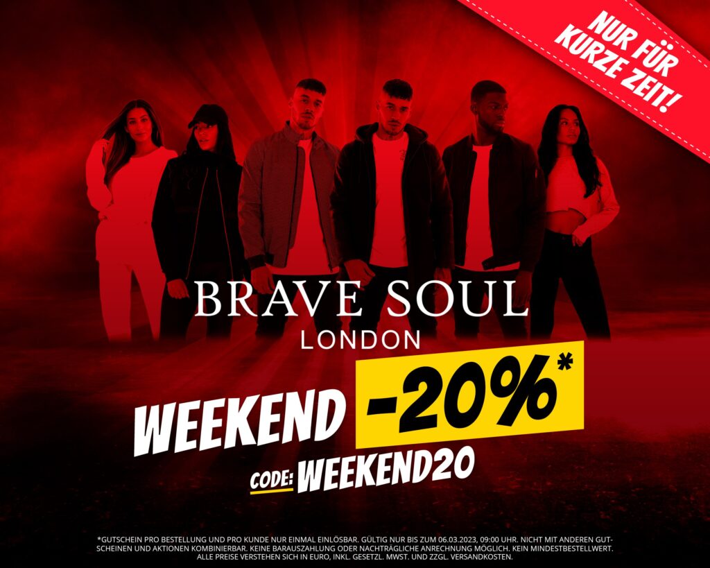 Sportspar Brave Soul Weeked Sale