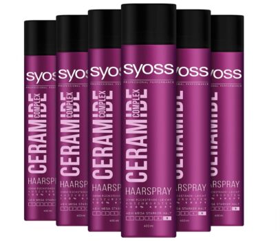 Syoss Haarspray Ceramide Complex Haltegrad x ml mega starkes Styling Spray mi