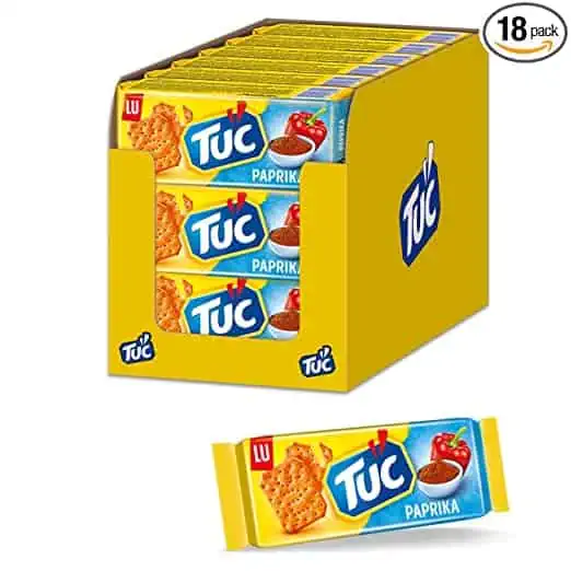 TUC Paprika 18er Pack (18 x 100g) ab 12,82 € inkl. Prime-Versand