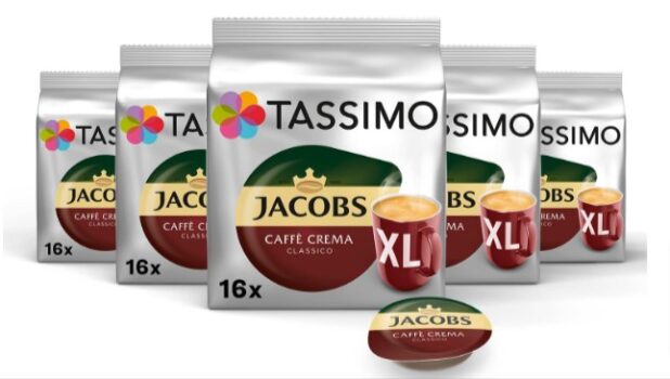 Tassimo Kapseln Jacobs Caffe Crema Classico XL