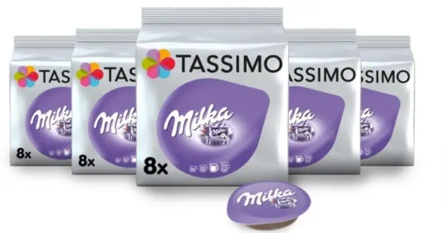 Tassimo Milka Kakao Kapseln 5er Pack (5 x 8 Kapseln) ab 22,79 € inkl ...