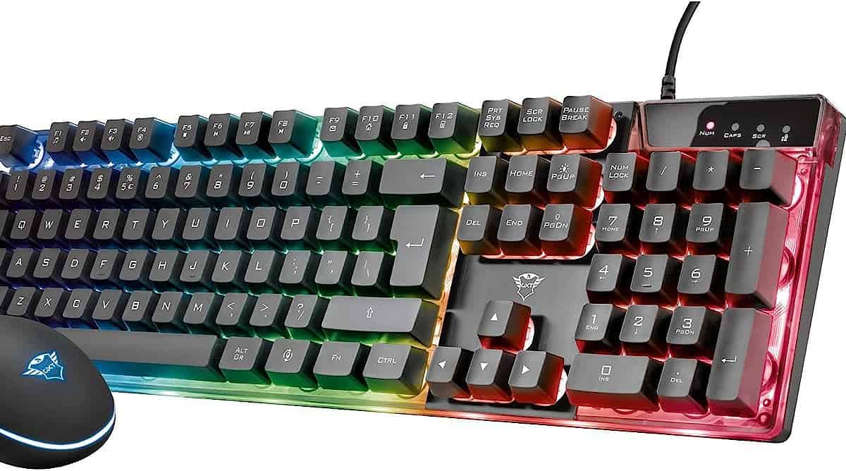 Trust Gaming Gxt Azor Gaming Tastatur Maus