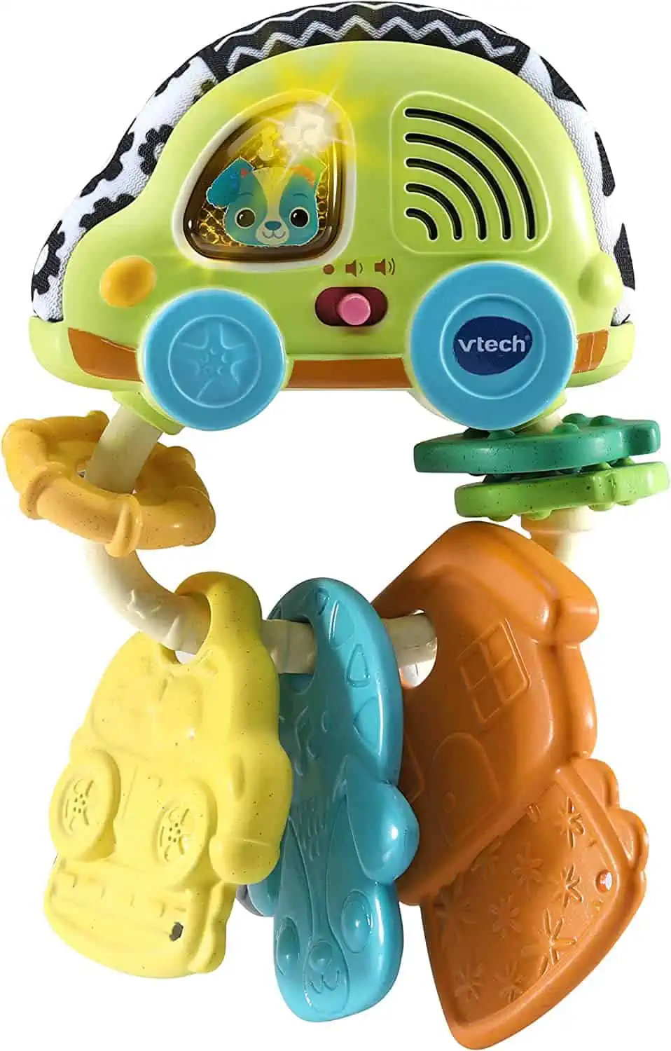 VTech Baby Babys Autoschlüssel – Interaktives Rassel-Spielzeug mit Beißhilfe für 8,35 € inkl. Prime-Versand (statt 16,99 €)
