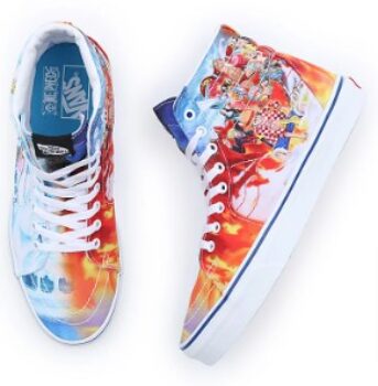 Vans x One Piece Sk Hi Schuhe Multicolour Vans