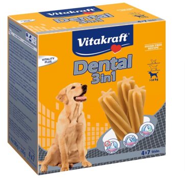 Vitakraft Hundezahnpflegesnack Multipack Dental in M x xg Amazon.de Haustier