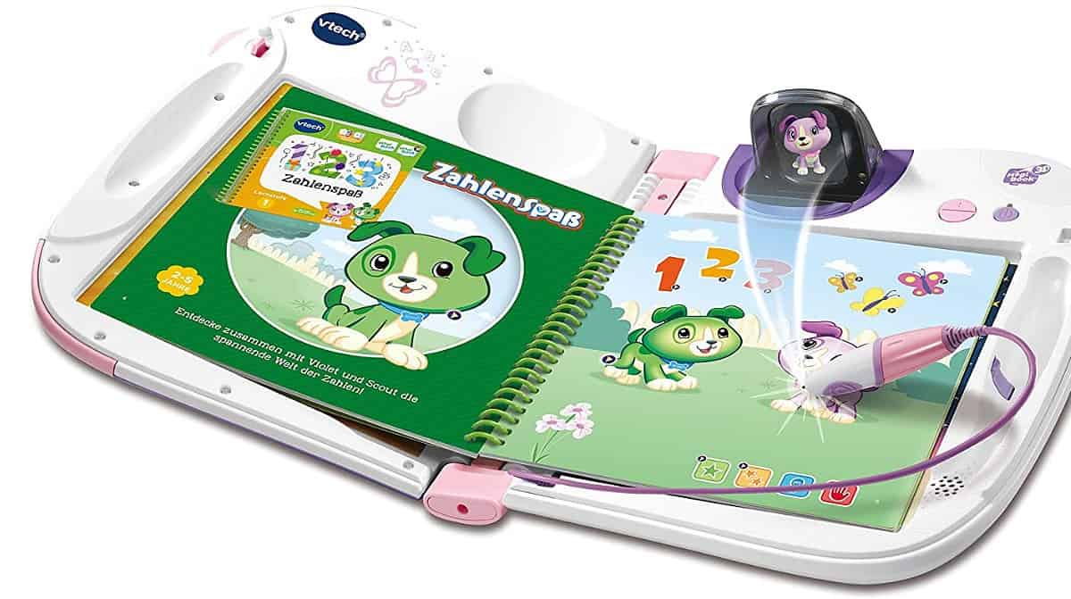 Vtech Magibook D Pink Lernbuchsystem Mehrfarbig Amazon De Spielzeug