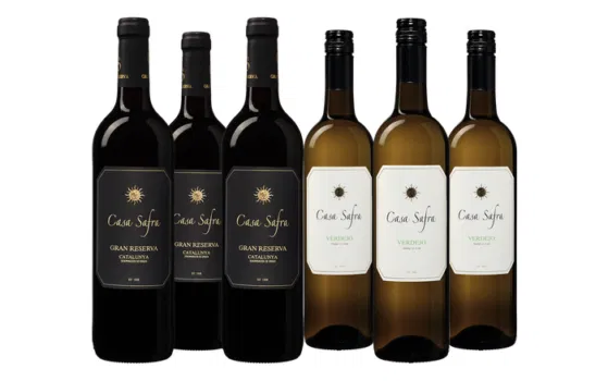 Weinnpaket Casa Safra Gran Reserva Verdejo