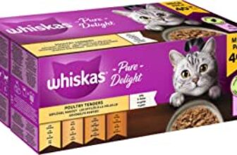 Whiskas Katzennassfutter Ragout Gefluegel Auswahl in Gelee