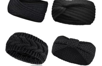 WinCret Stirnband Damen Winter Stueck Warme Elastisches Kopfband Damen Haekelarbeit Gestrickt Stirnbaender Maedchen Amazon de Fashion