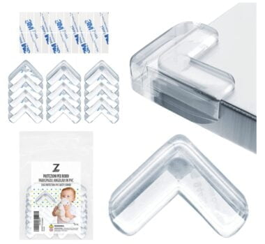 ZSTART® x Kantenschutz fuer Baby aus transparentem Silikon