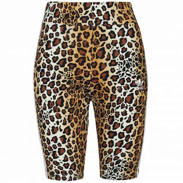 Adidas Originals Leopard Trefoil Damen Shorts