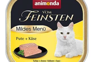 animonda Vom Feinsten Adult Katzenfutter Nassfutter fuer ausgewachsene Katzen mildes Menue Pute Kaese x g Amazon de Haustier