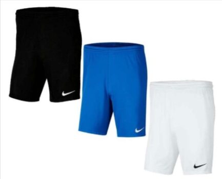 er Pack Nike Short Park III ohne Innenslip versch Farben …